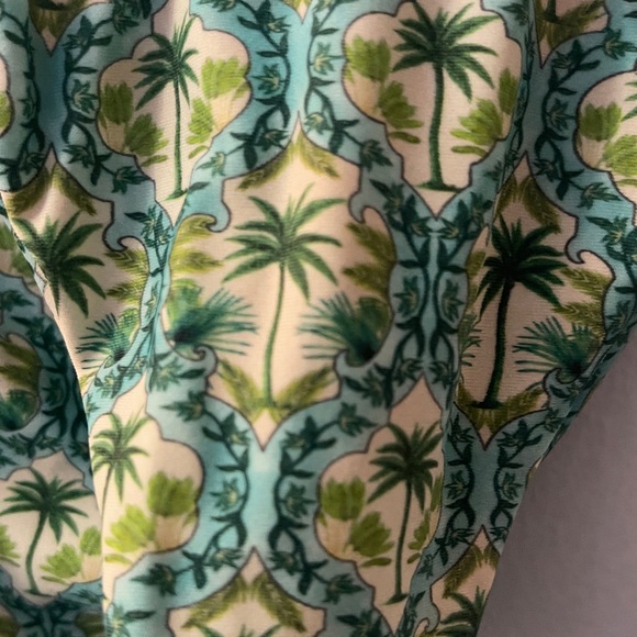 Blackbough womens Bottoms with Green and Yellow Pattern - Picture 5 of 7